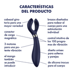 Endless Fun Vibrador Recargable - Azul