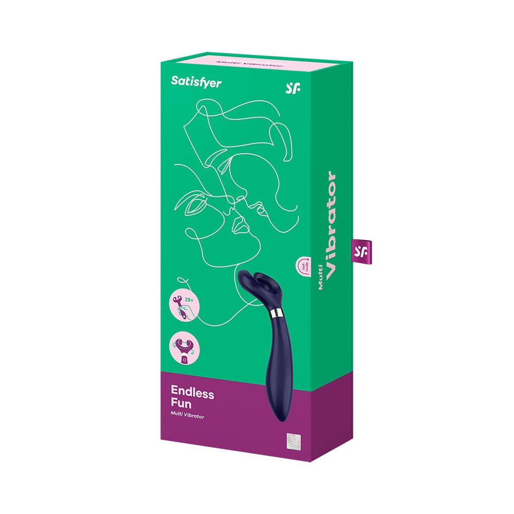 Endless Fun Vibrador Recargable - Azul