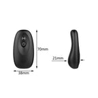 Vibrador Anal con Control Remoto Recargable
