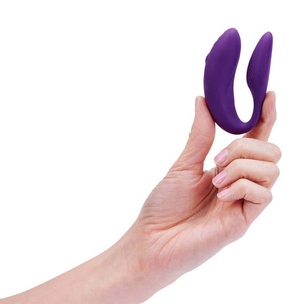 Chorus Vibrador con APP Para Parejas - Morado Imagen secundaria del producto