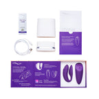 Chorus Vibrador con APP Para Parejas - Morado