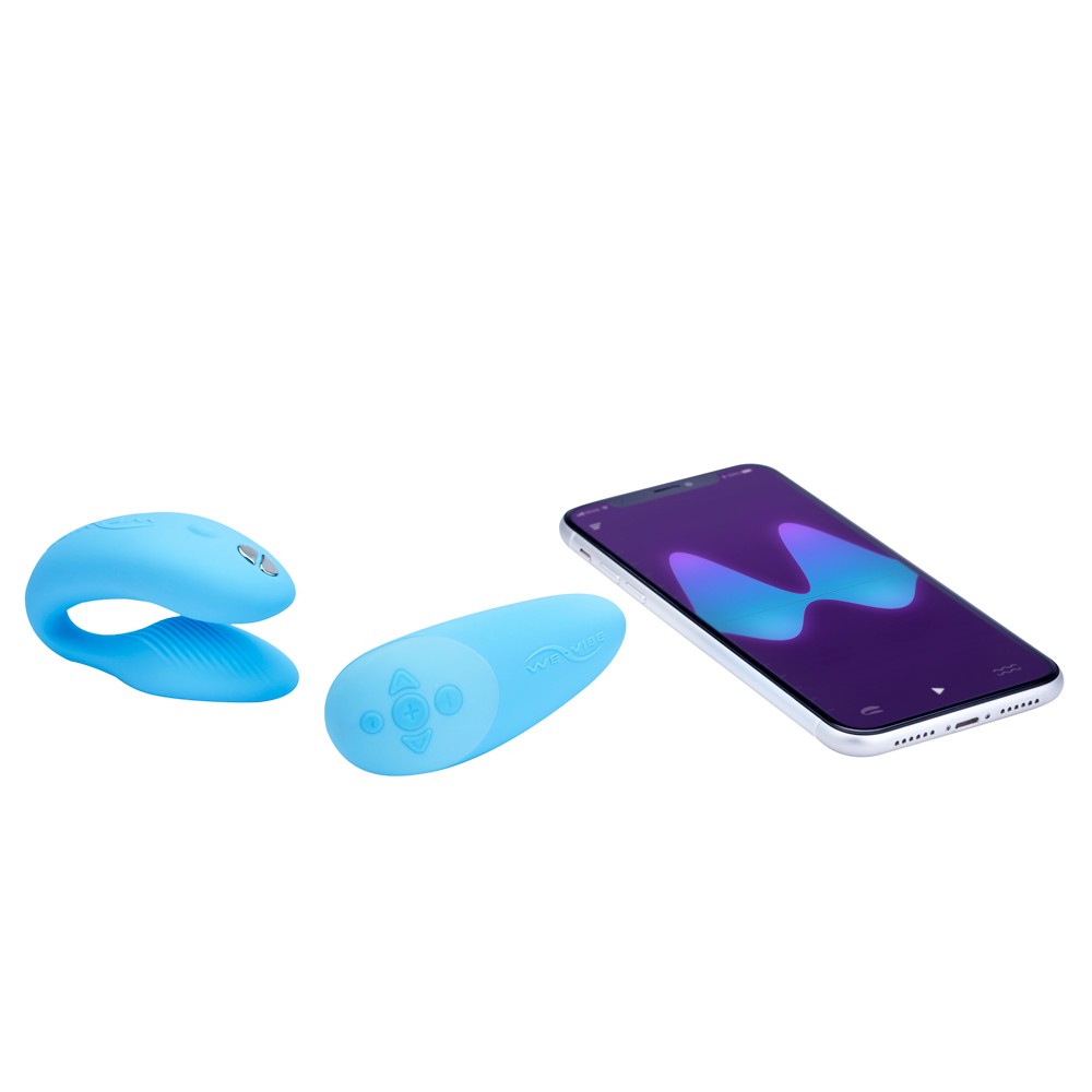 Chorus Vibrador con APP Para Parejas - Azul