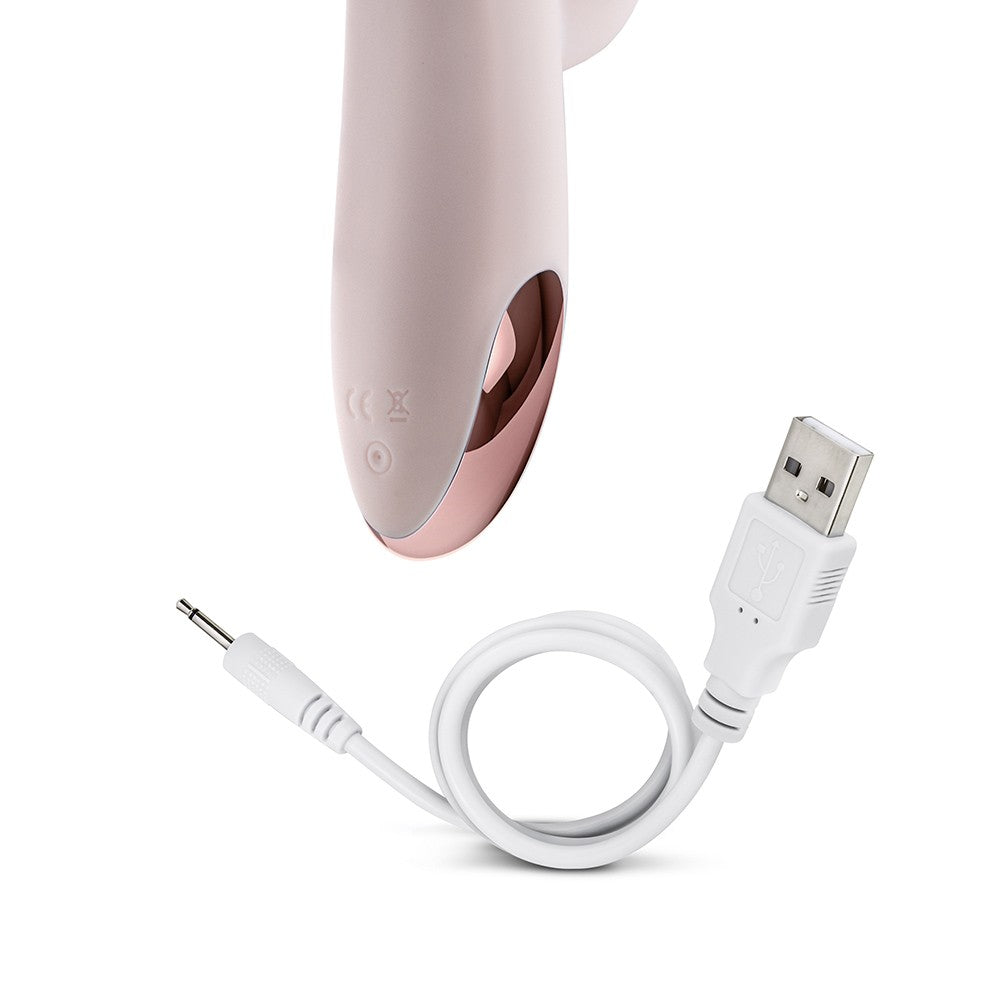 Aurora Vibrador y Rotador Doble Recargable