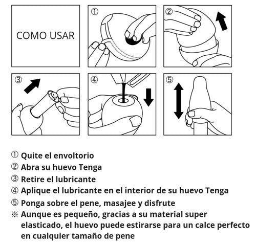 Tenga Egg Brush Huevito Masturbador