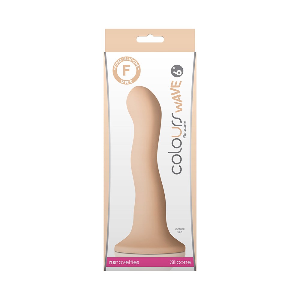 Colours Wave Dildo de Silicona Imagen secundaria del producto