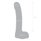 Glas Dildo Realista de Vidrio