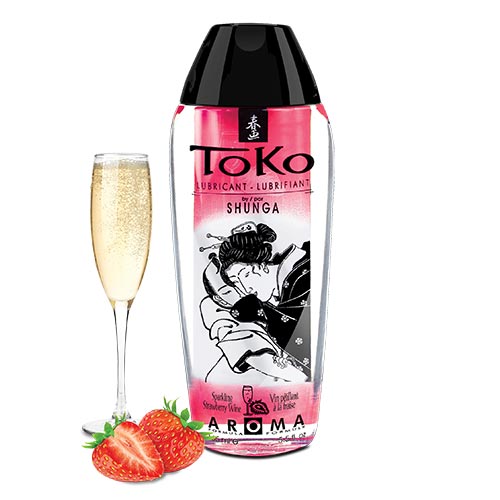 Toko Aroma Lubricante Sabor - Frutillas y Champaña Imagen principal del producto
