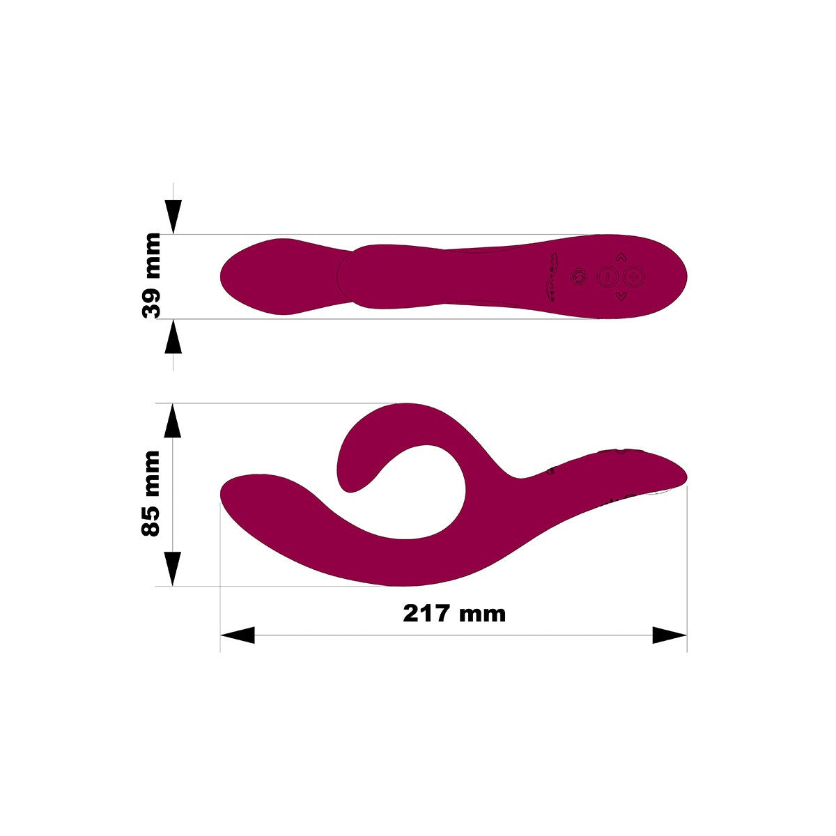 Nova 2 Vibrador Dual con APP