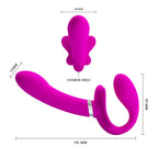 Valerie Vibrador Doble Strapless Recargable