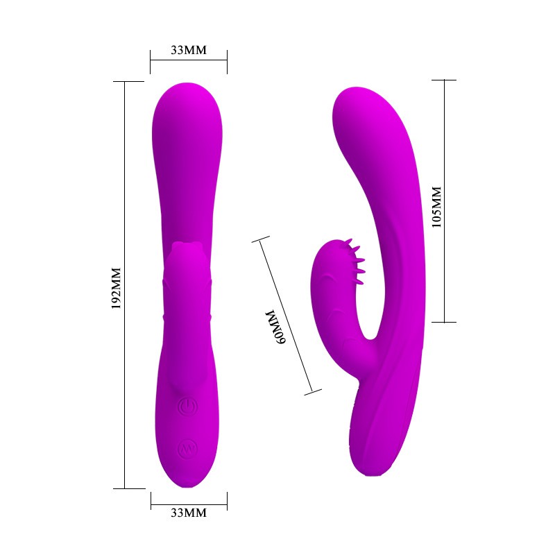 Harry Vibrador y Estimulador de Clítoris