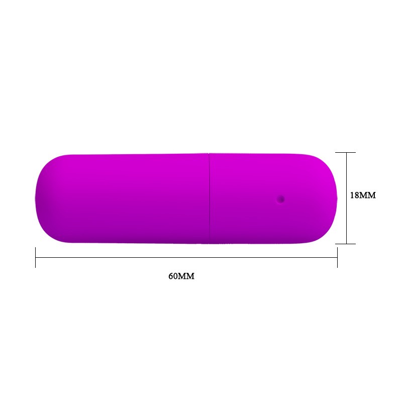 Power Bala Vibradora Recargable - Morado Imagen secundaria del producto