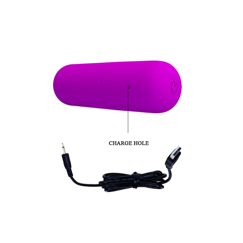 Power Bala Vibradora Recargable - Morado
