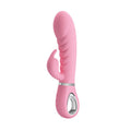 Prescott Vibrador Doble Silicona Extra Suave - Rosa