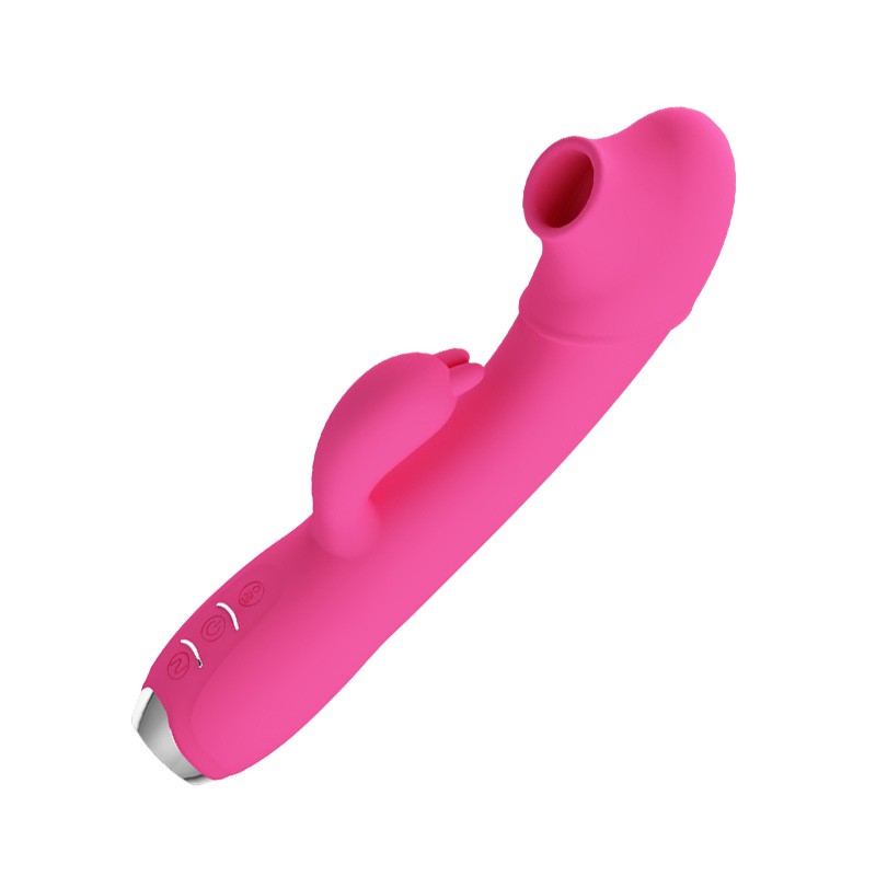 Regina Vibrador Succionador Recargable - Rosado