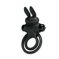 Darey Anillo Conejito Vibrador Doble - Negro