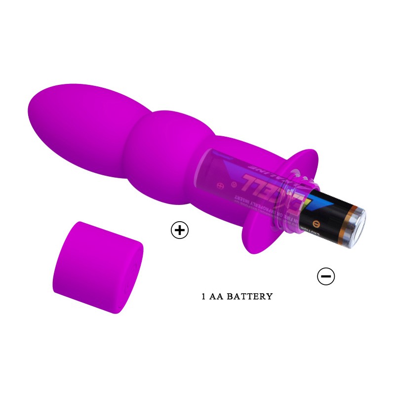 Wyatt Vibrador Anal - Morado