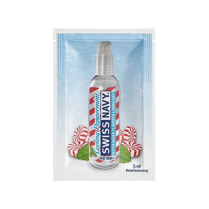 Lubricante Sachet Sabor - Menta Fresca Imagen principal del producto