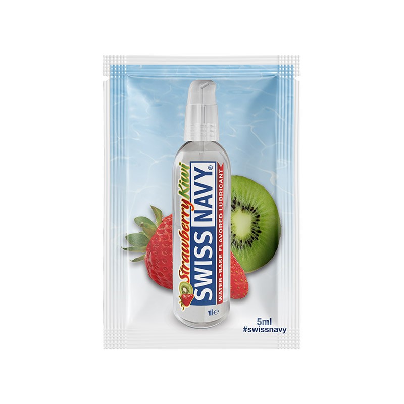 Lubricante  Sachet Sabor - Frutilla Kiwi Imagen principal del producto