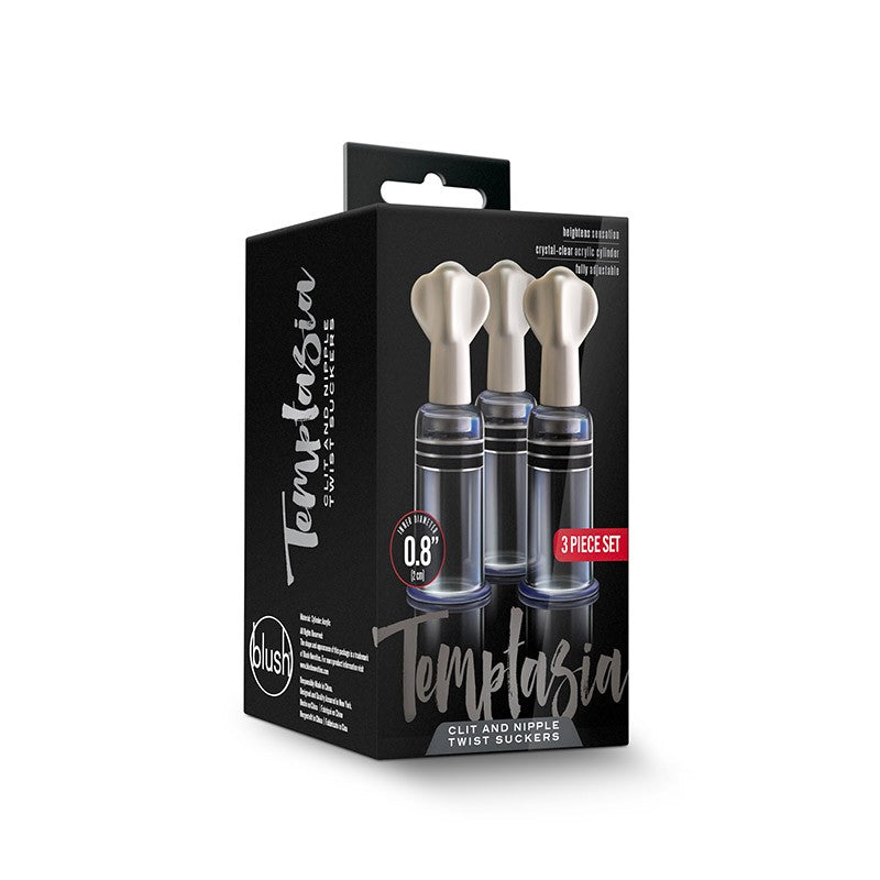 Temptasia Set Succionadores Para Clítoris y Pezones