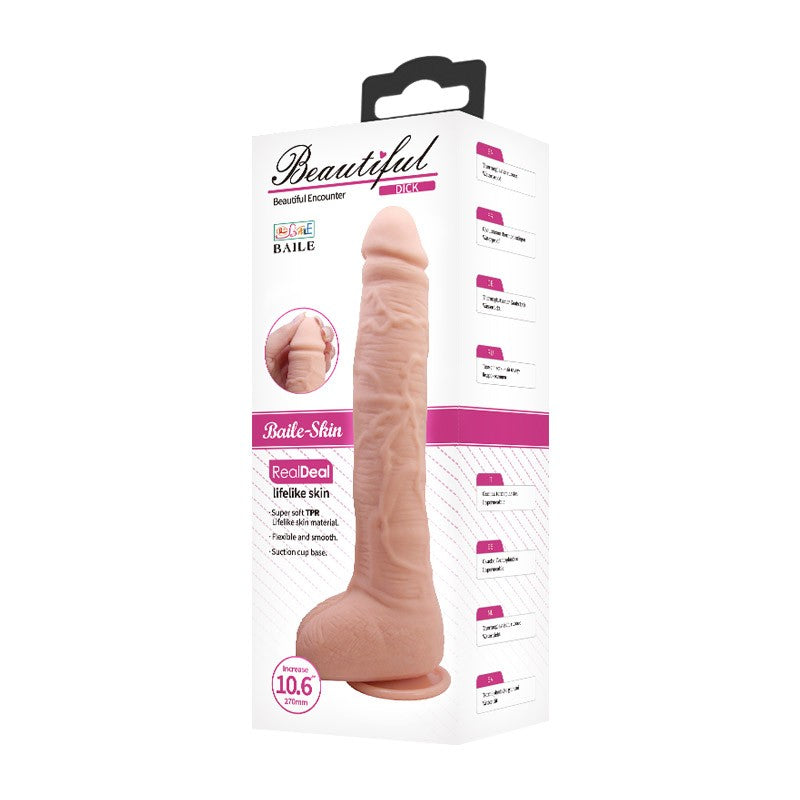 Dick Dildo Realista Super Soft 27 cm