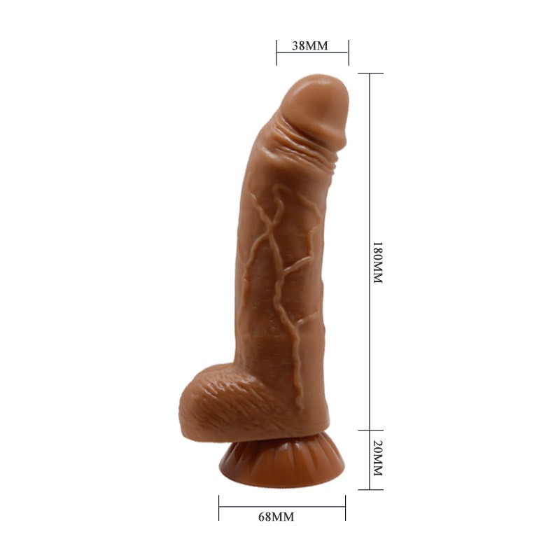 Angelo Dildo Realista Piel Deslizable 20 cm