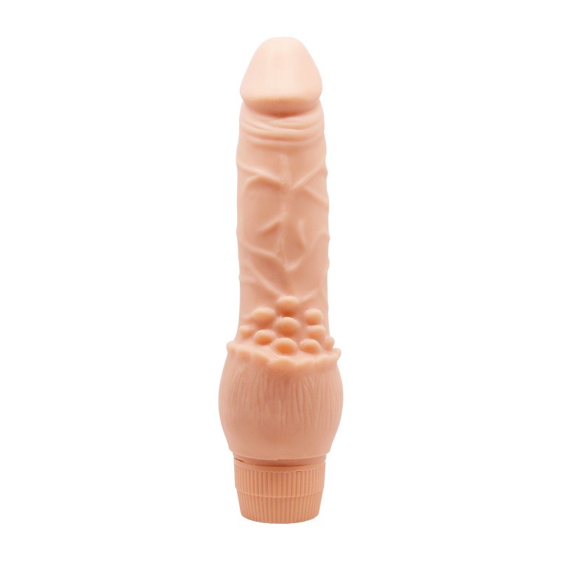 Clark Vibrador Realista - Vainilla Imagen secundaria del producto
