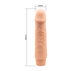 Jeff Vibrador Realista 19,5 cm - Vainilla
