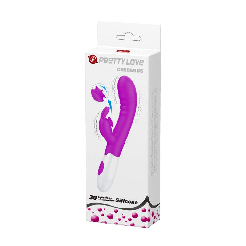 Cerberus Vibrador y estimulador de clítoris