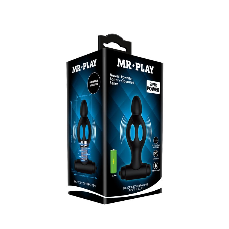 Mr. Play Plug Anal Vibrador