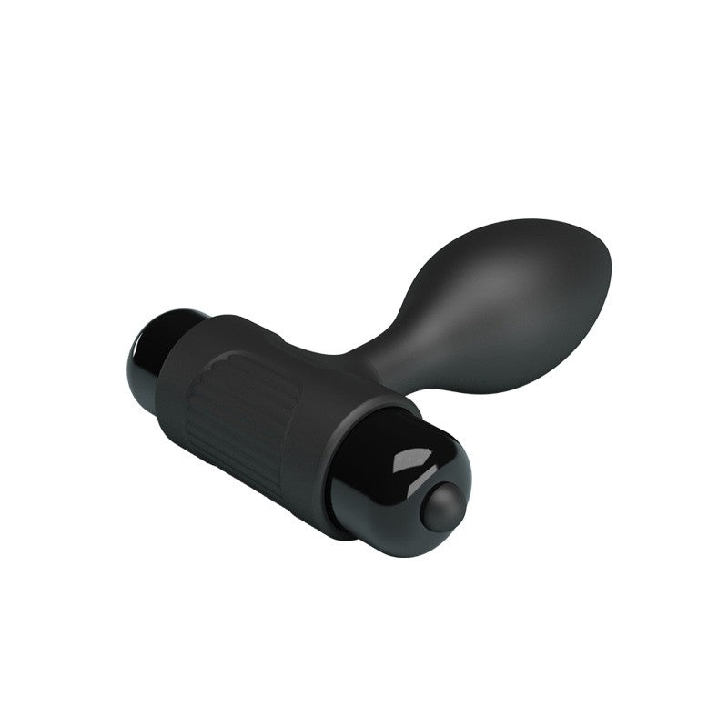 Vibra Butt Plug Anal con Vibración - Negro
