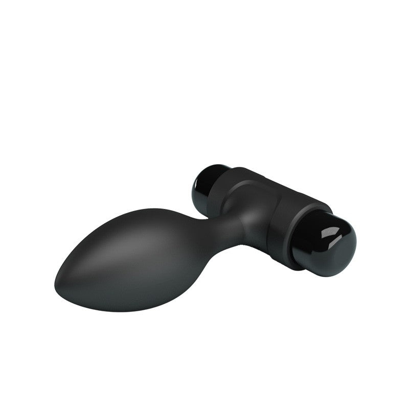 Vibra Butt Plug Anal con Vibración - Negro