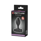 Vibra Butt Plug Anal con Vibración - Negro