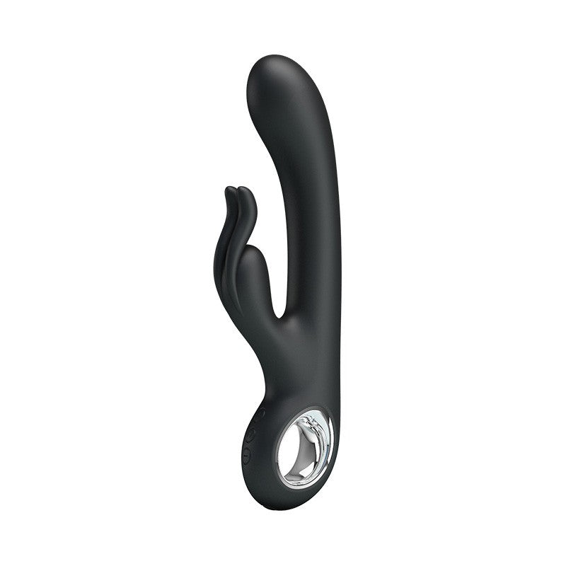 Carina Vibrador Doble Recargable - Negro
