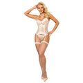 Aurora Corset de Encaje Blanco