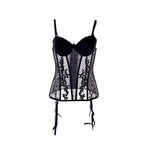 Bustier de Encaje con Medias 6326