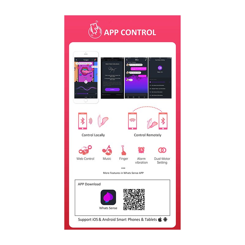 Magic Umi Vibrador Doble con APP