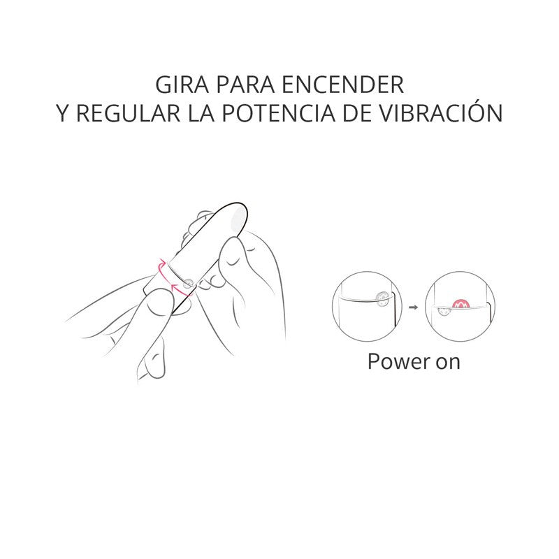 Magic Lotos Labial Vibrador con APP