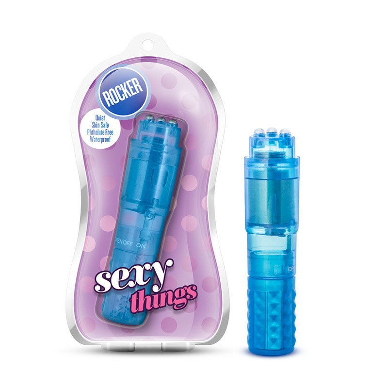 Rocker Vibrador Externo - Azul