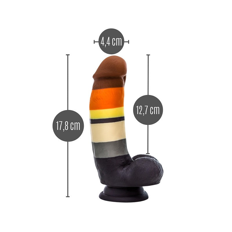 Pride Bear Dildo Realista 17,8 cm