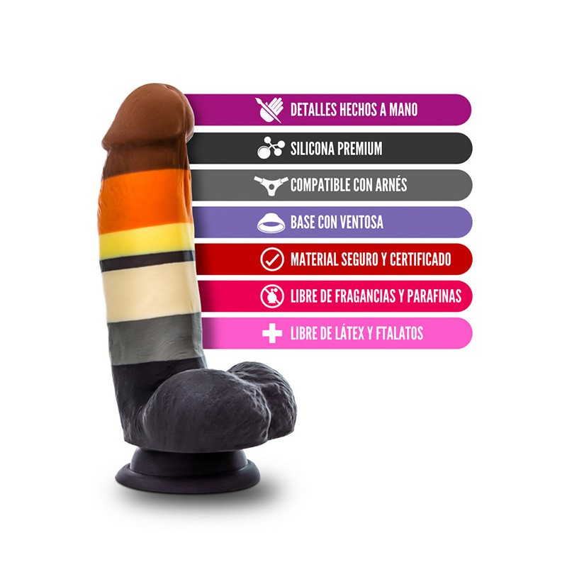 Pride Bear Dildo Realista 17,8 cm