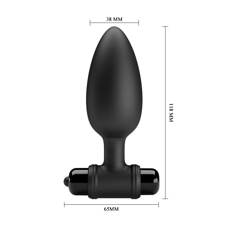 Vibra Butt Plug II - Negro