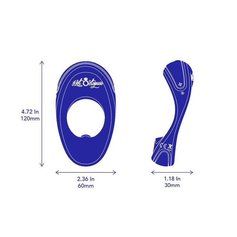 Atom Plus Anillo Vibrador Recargable