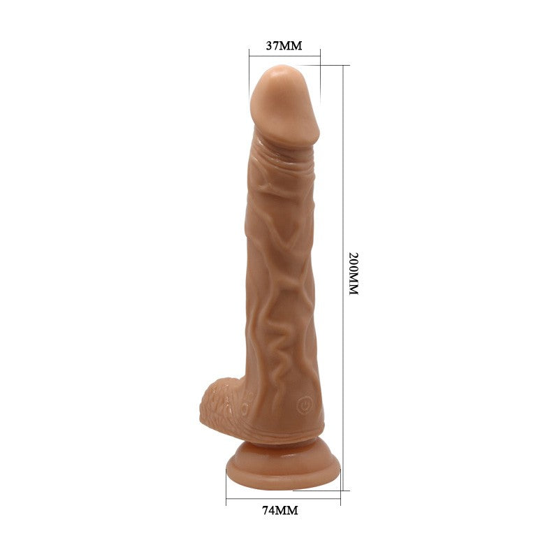 Bodach Vibrador Realista con Movimiento