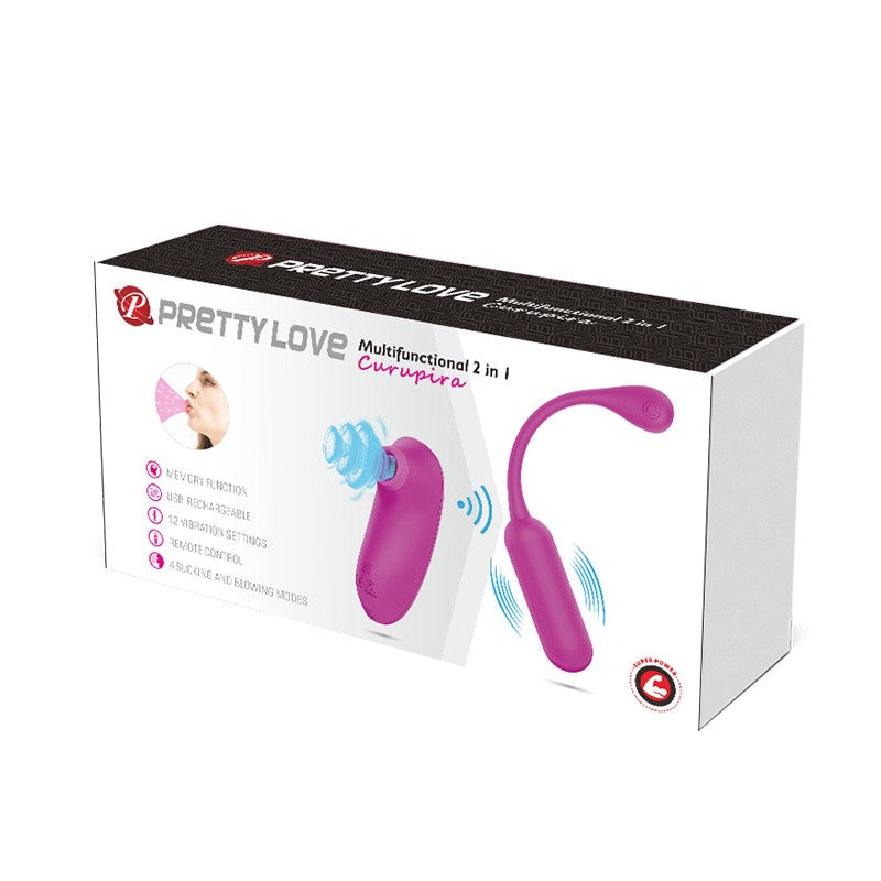 Kit Succionador y Huevo Vibrador