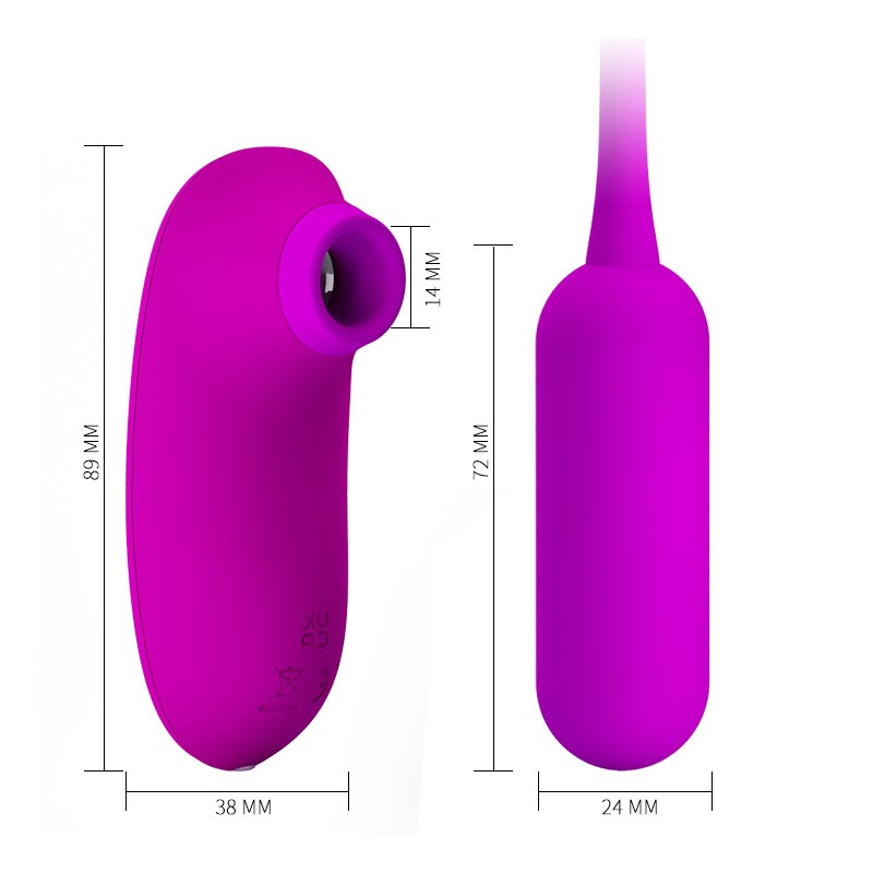 Kit Succionador y Huevo Vibrador