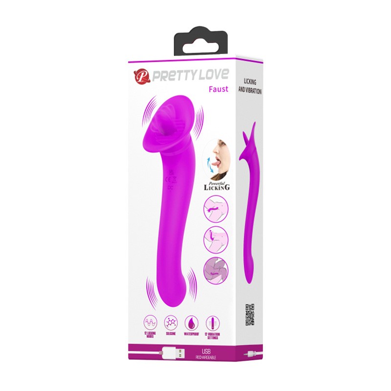 Faust Vibrador con Lengua Estimuladora