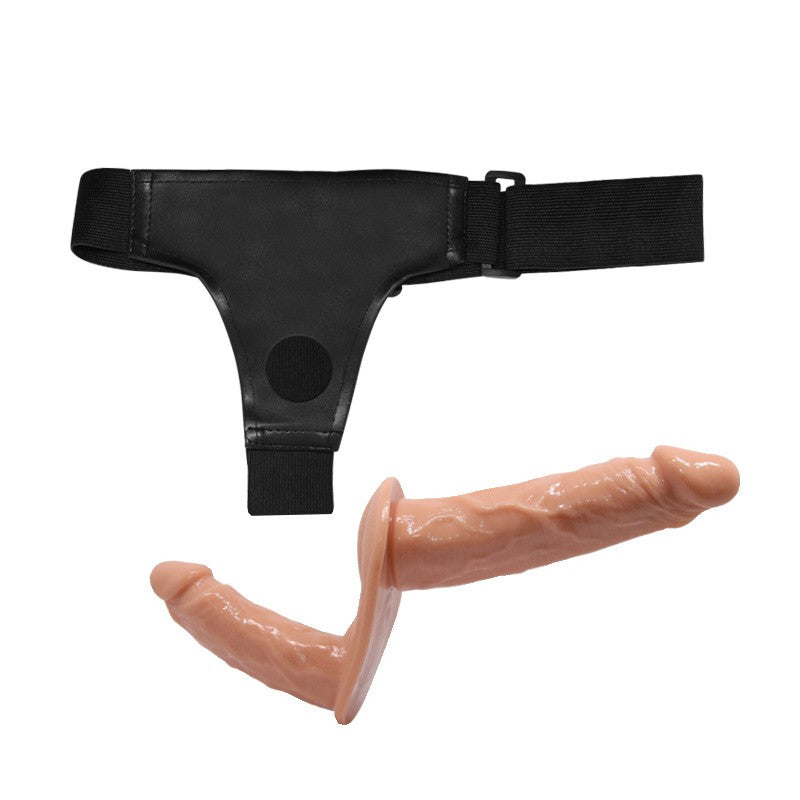 Arnés con Dildos Realistas Doble penetración Imagen secundaria del producto