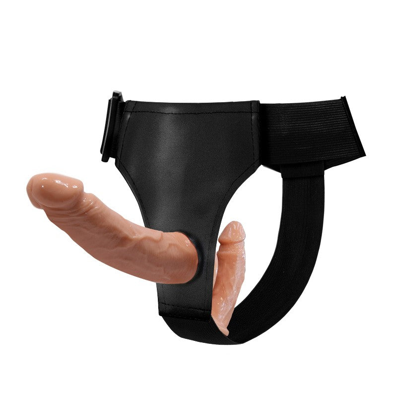 Arnés con Dildos Realistas Doble penetración Imagen principal del producto