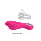 Canrol Vibrador Doble Recargable