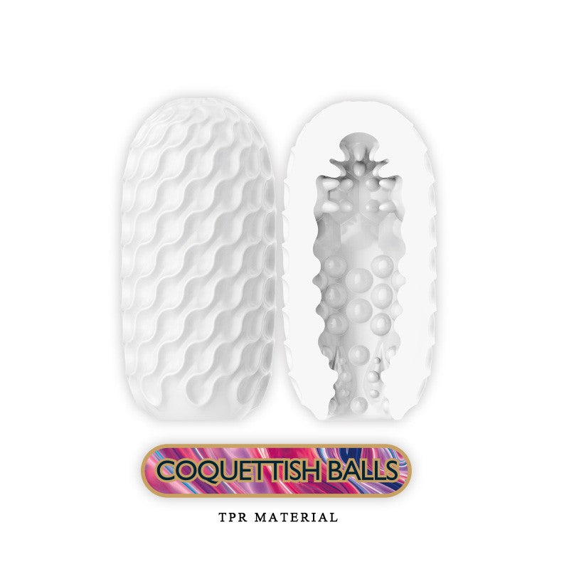 Coquettish Balls Masturbador Reversible